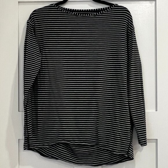 Lululemon Drapey Stripe Softstreme Long-Sleeve Shirt Size XS - Picture 5 of 6